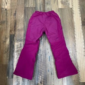 Lands End snowboard ski pants girl 8